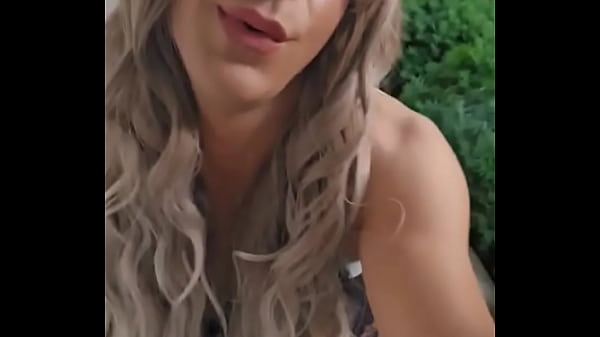 Am I a good sissy slut?Crossdressed outside sitting in front of my house smoking a cigarette at 6am after an all-nighter …